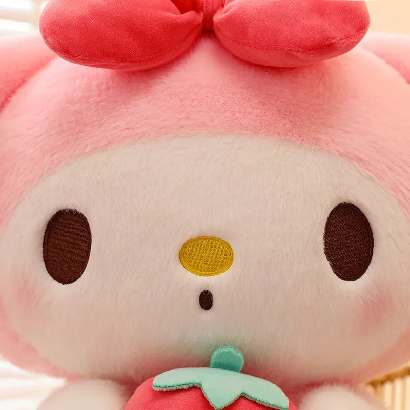 Strawberry Kuromi Plush Cuddle Pillow
