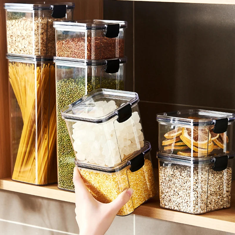 FreshSeal Kitchen Pantry Storage Jars