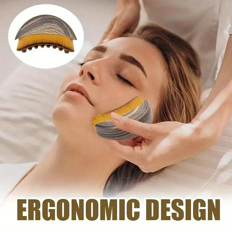 Contour Sculpting Face Massage Brush
