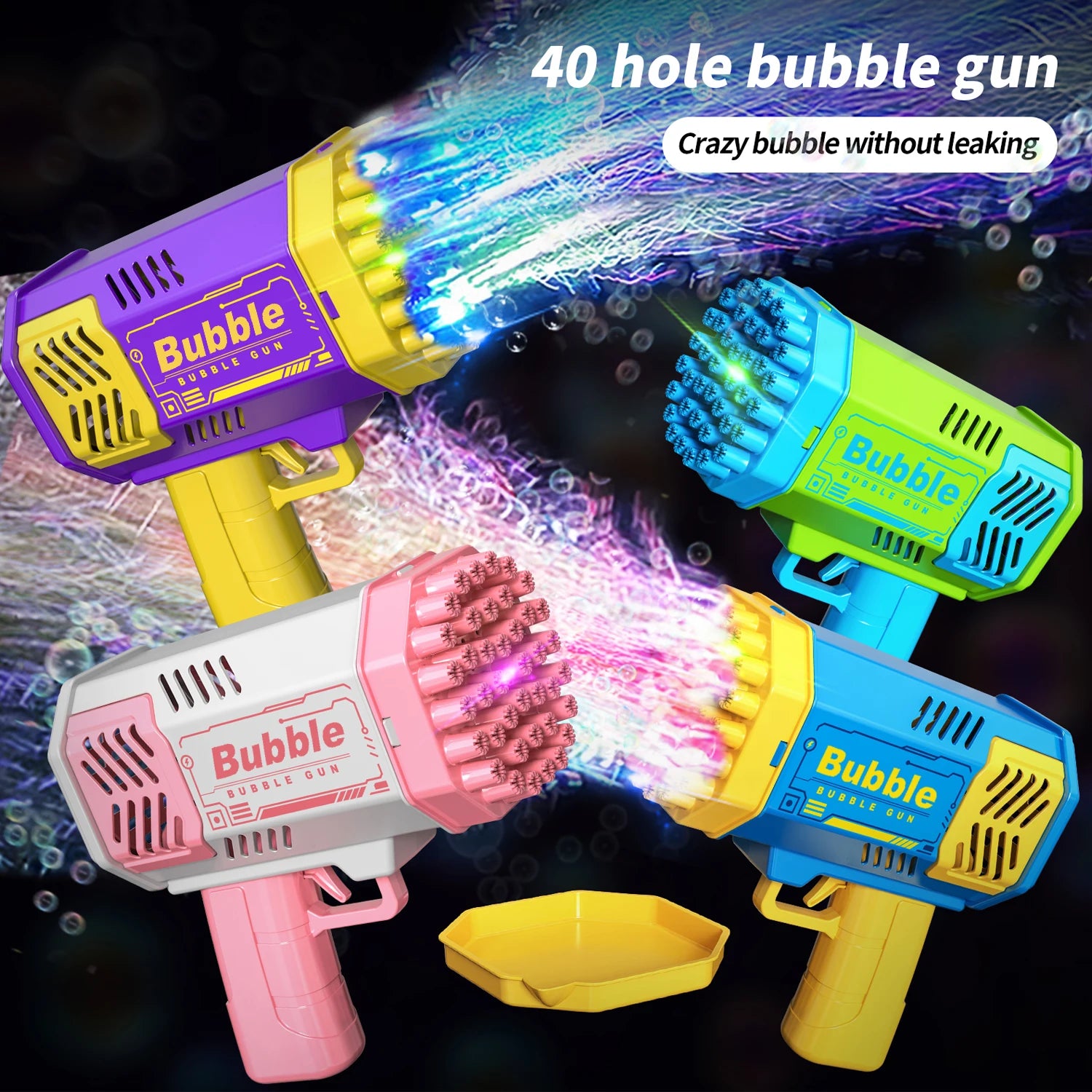 Auto Hole Bubble Machine Fun