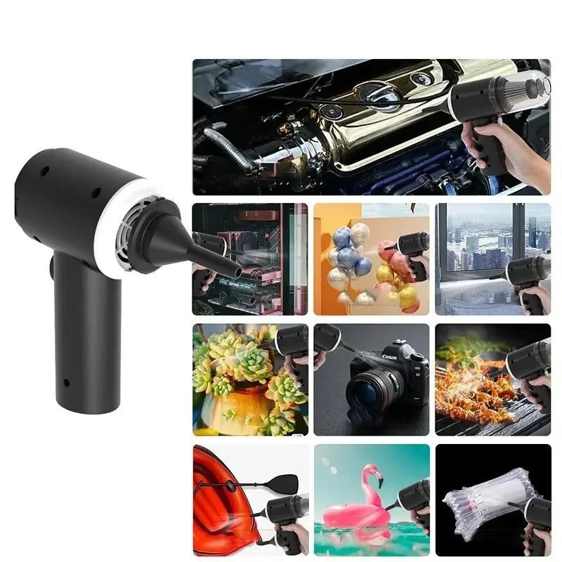 QuickClean Portable Handheld Car Vacuum Pro