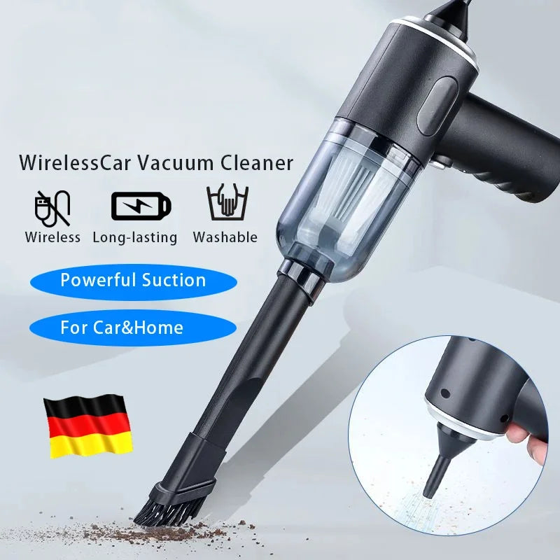 QuickClean Portable Handheld Car Vacuum Pro