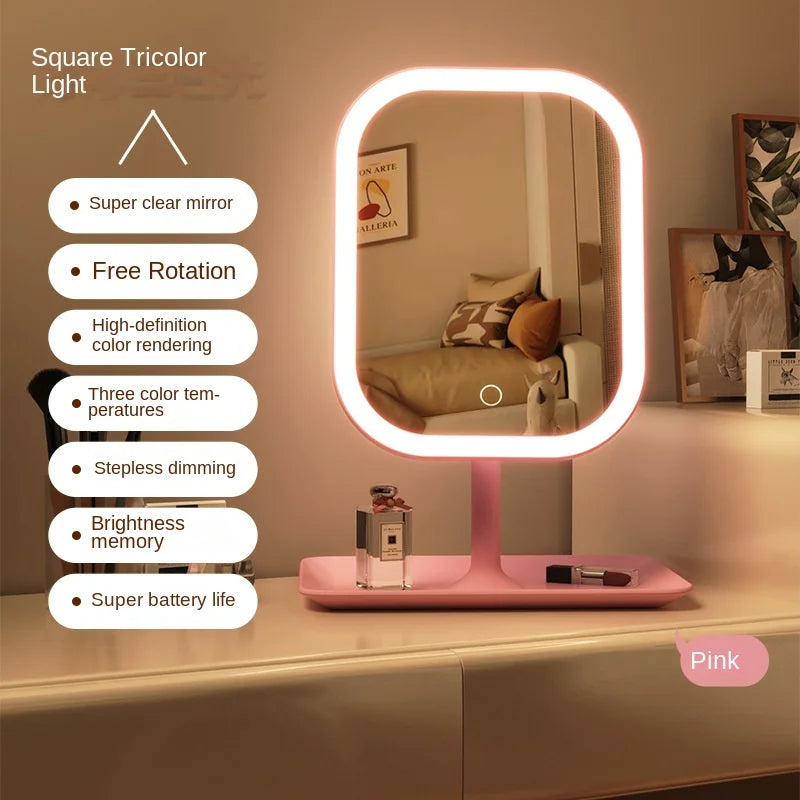 EdgeGlow Pro LED Grooming Mirror