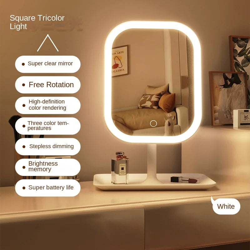 EdgeGlow Pro LED Grooming Mirror
