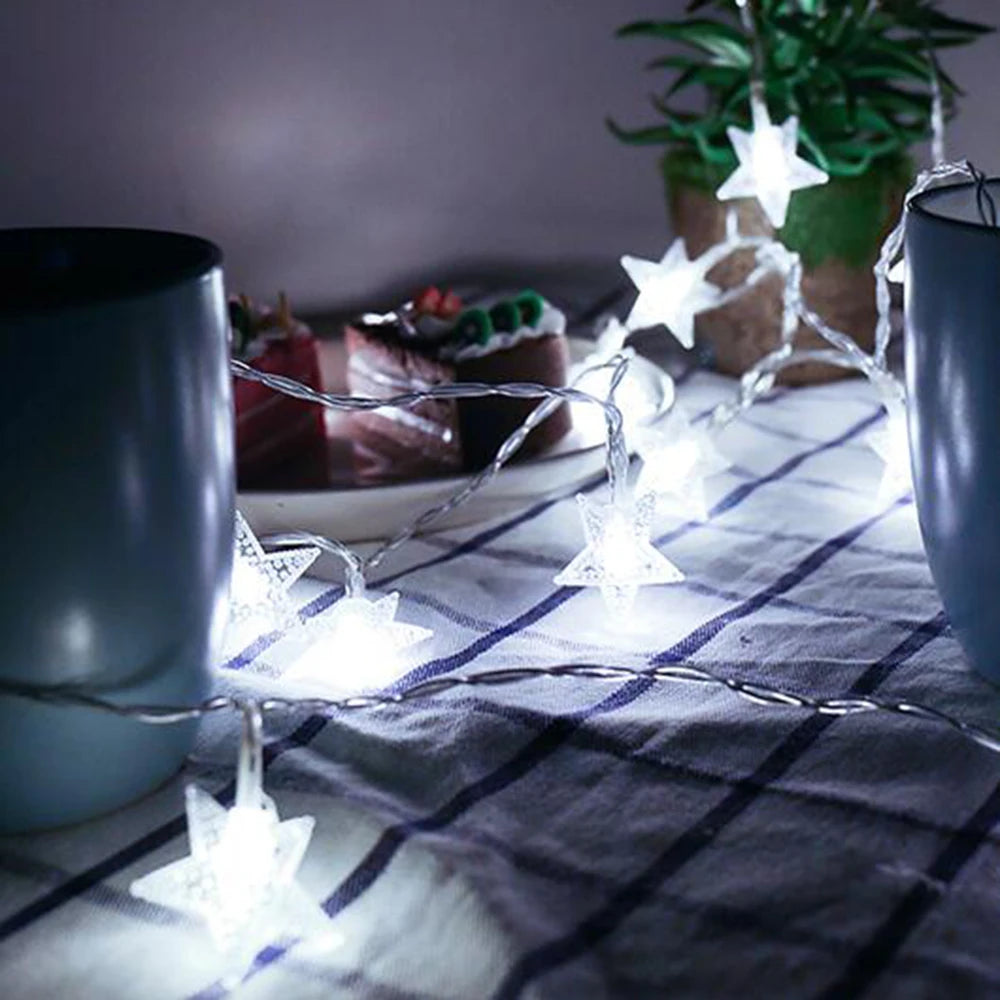 Starlit Outdoor Party String Garland