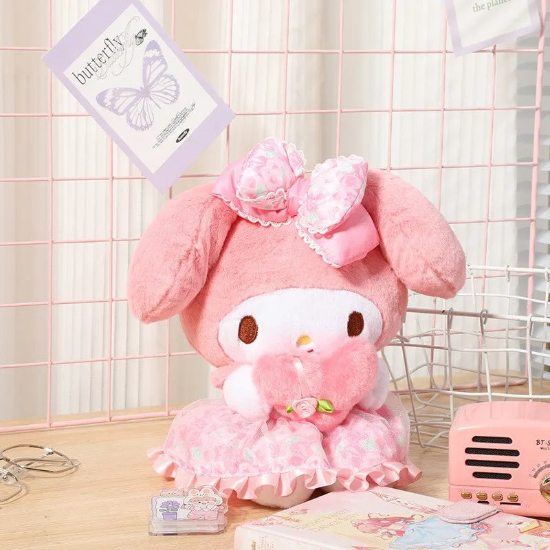 Strawberry Kuromi Plush Cuddle Pillow