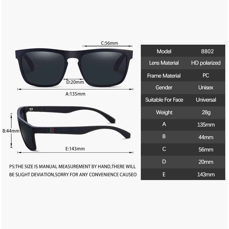 Vintage Retro Polarized Driving Sunglasses