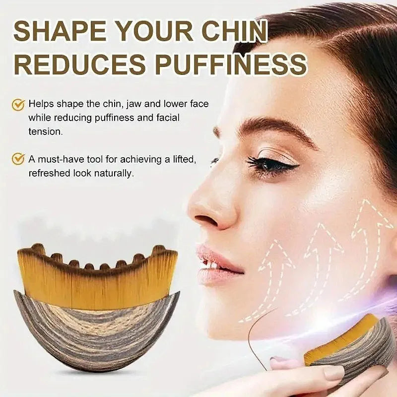 Contour Sculpting Face Massage Brush
